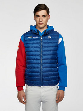 saint tropez long padded jacket