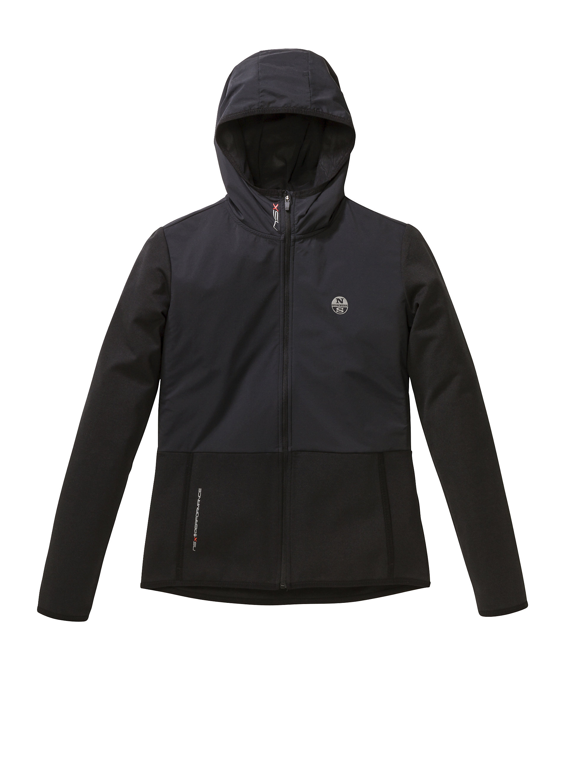 Femmes Capuchon clair Pull Capuche Fermeture Nylon En North Sails wqC5vvF