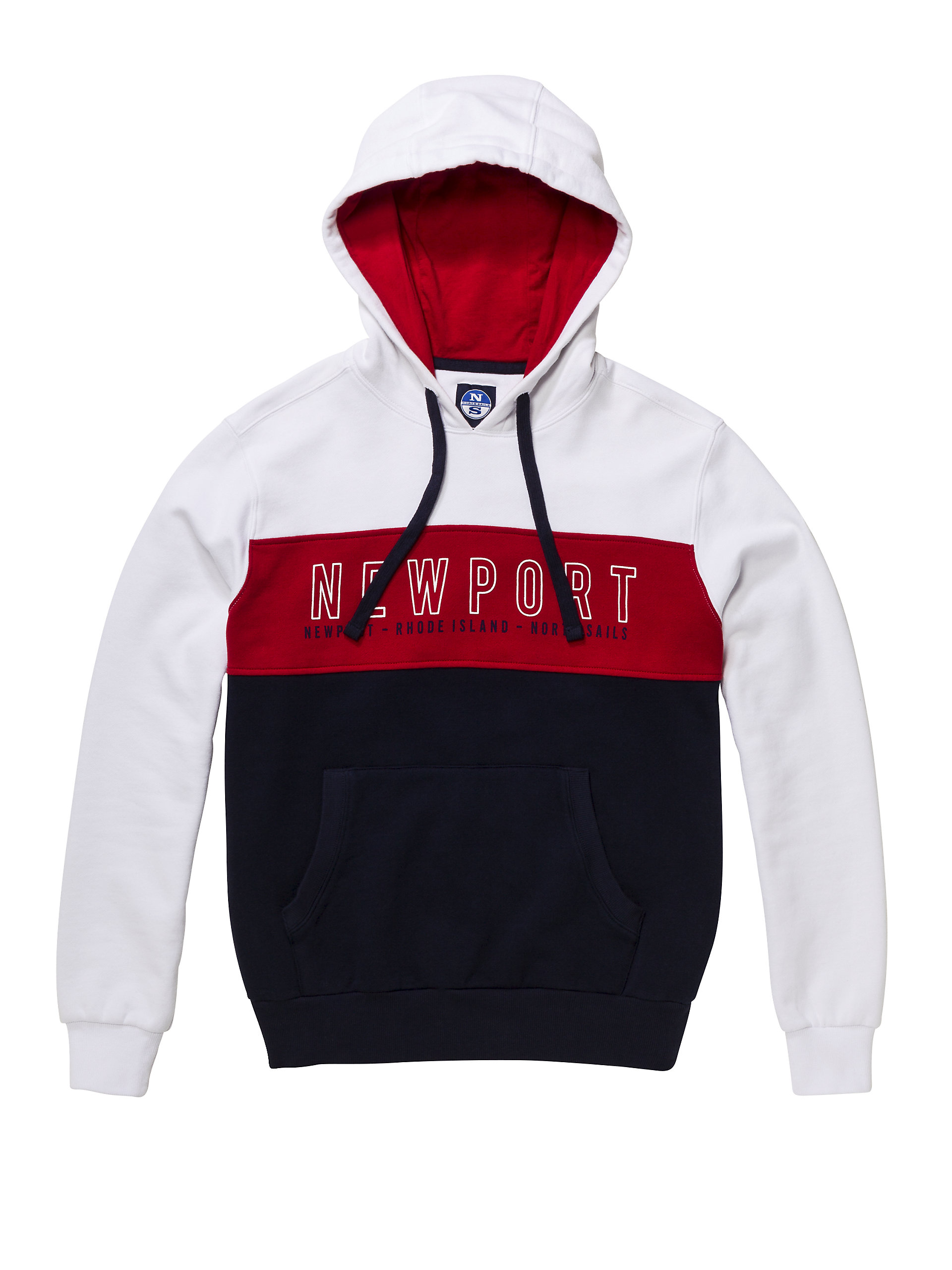 Avec Polycoton Hommes North Kangourou Capuche Sails À Sweat Poche SqYHBq