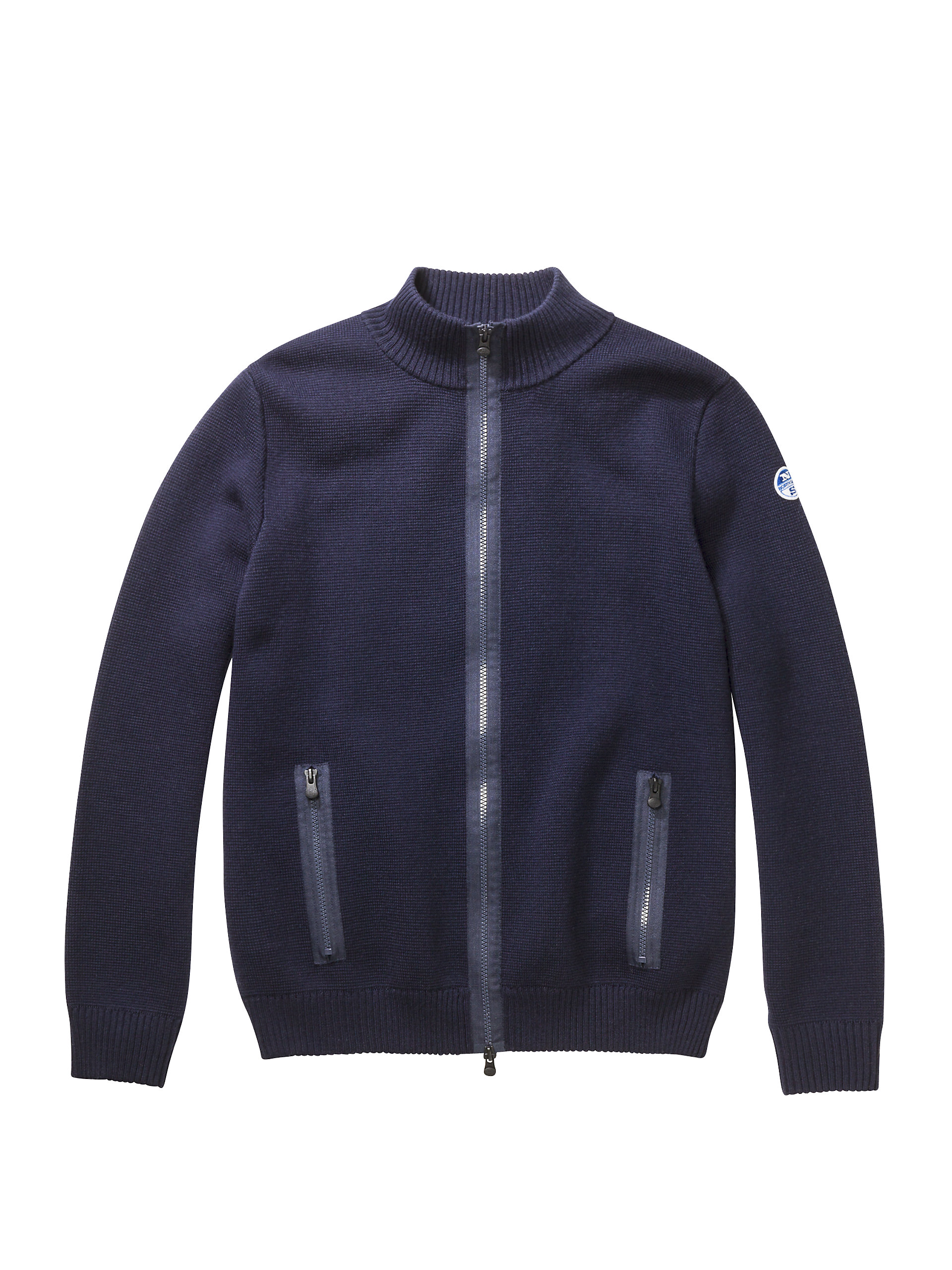 North Sails Herren Hohe Henley Wollmischung Voll Reißverschluss Pullover North Sails Herren Hohe Henley Wollmischung Voll Reißverschluss Pullover