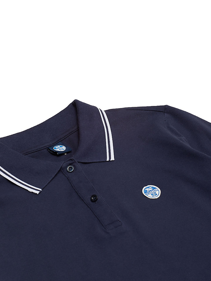 polo shirts with elbow length sleeves