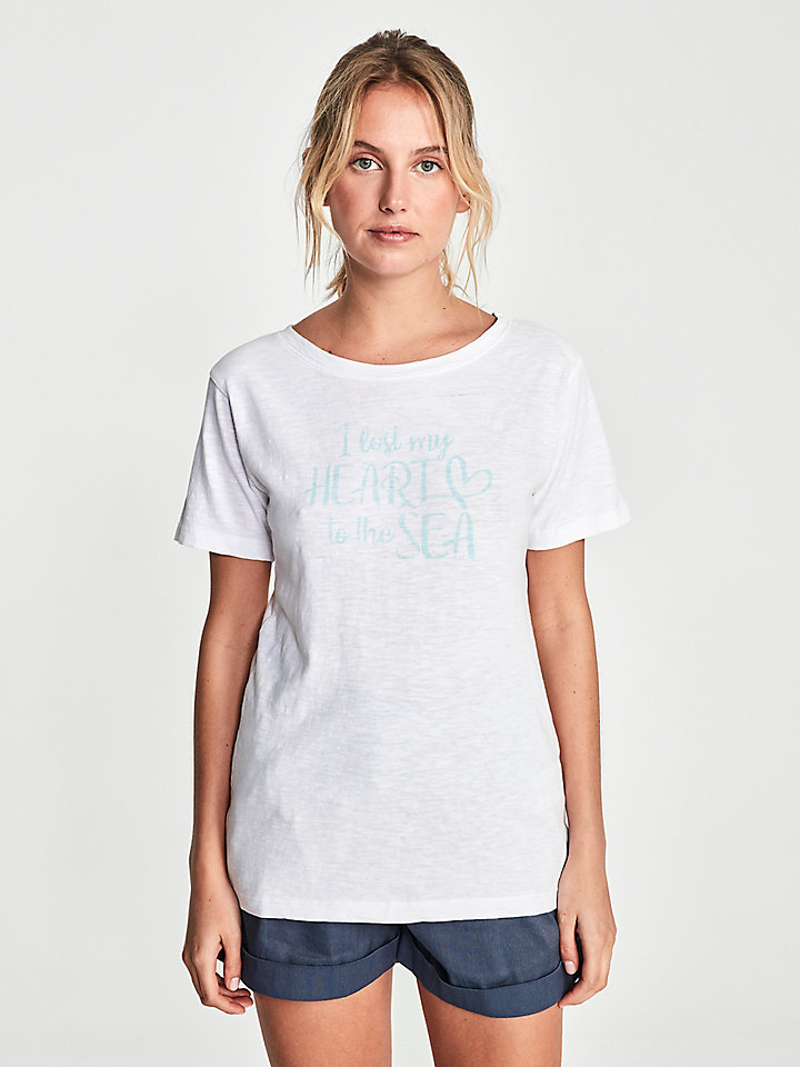 slub cotton t shirt