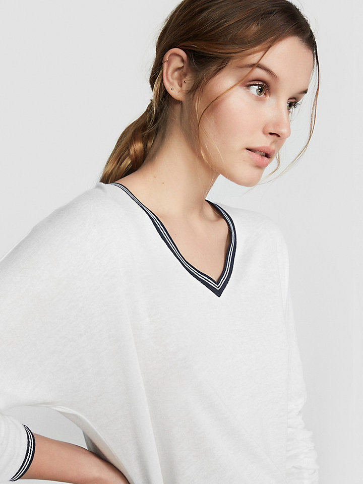 linen blend jumper