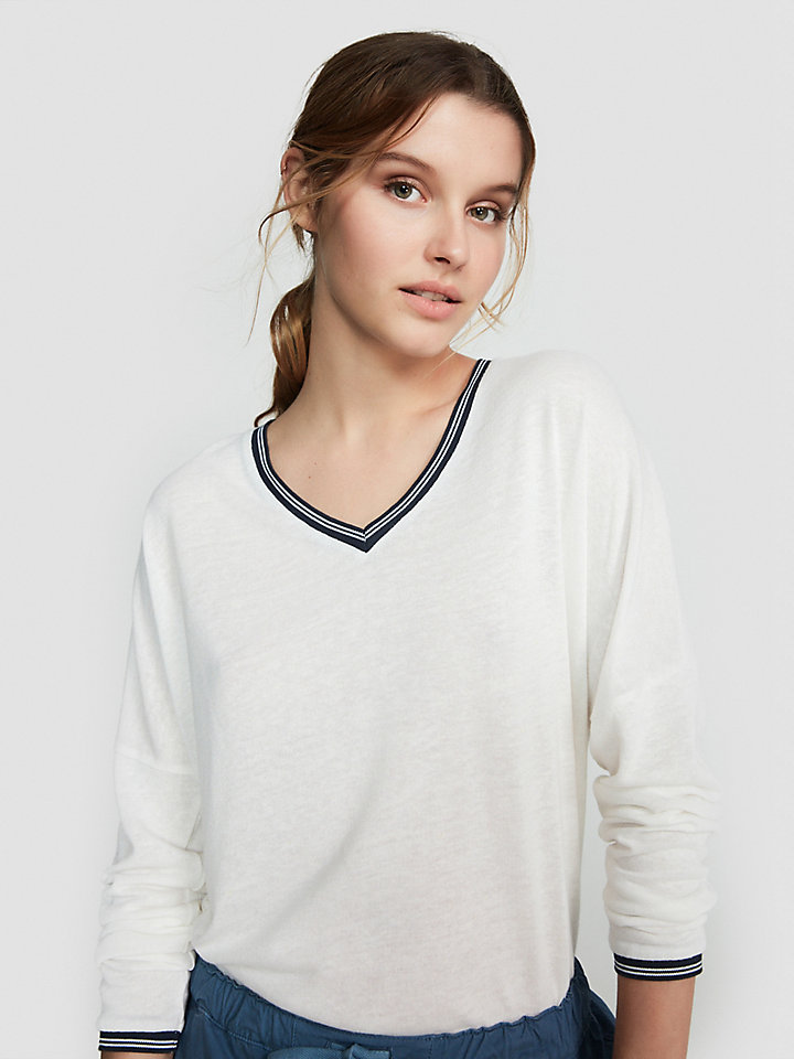 linen blend jumper