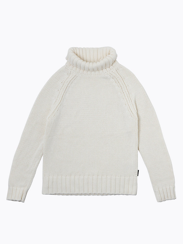 mens thick polo neck jumpers