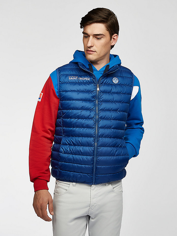 saint tropez long padded jacket