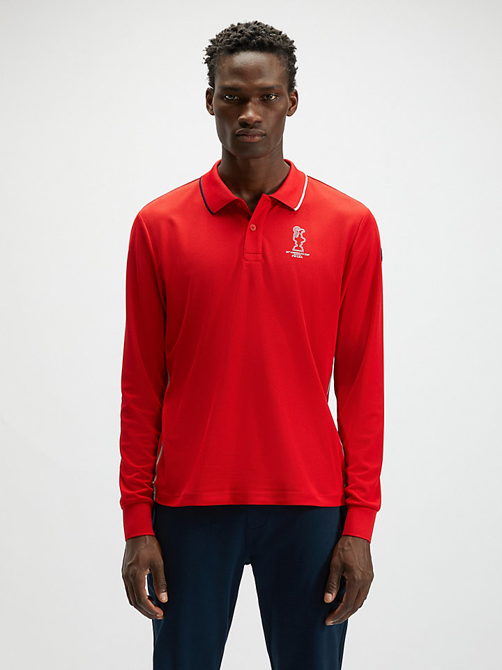 the nautical racing polo shirt