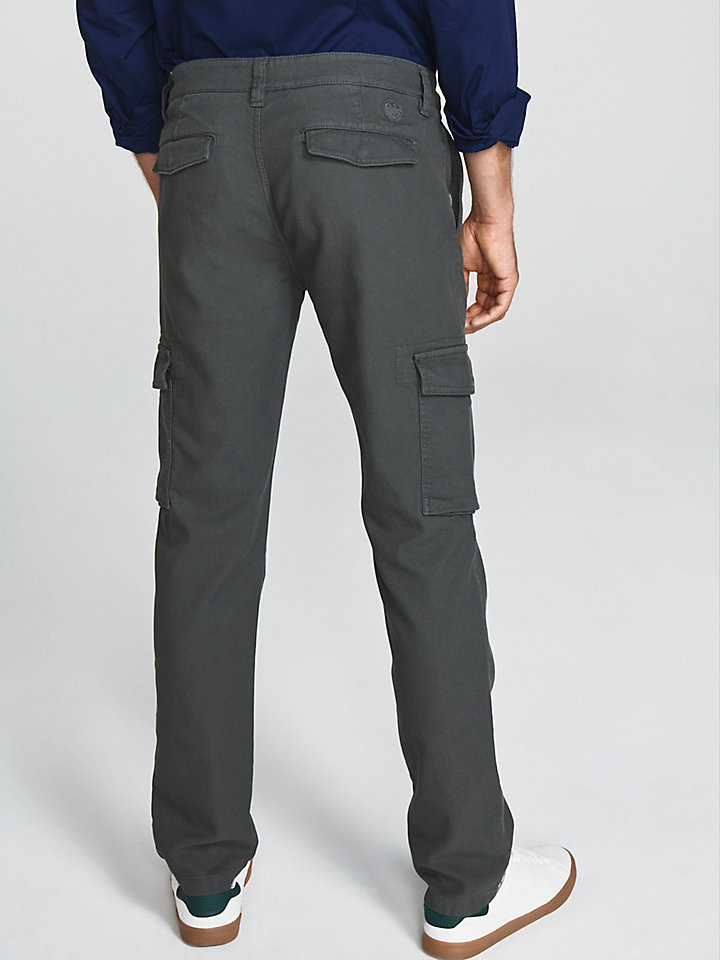 slim fit cargo trousers