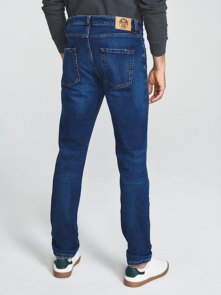 five button jeans