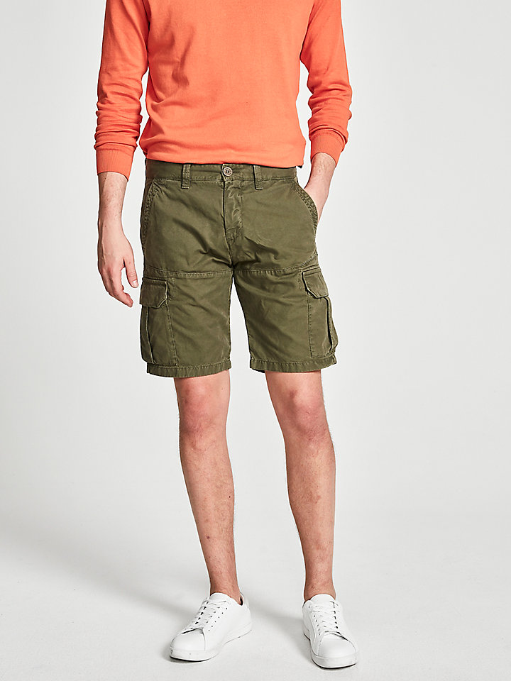 cotton canvas shorts