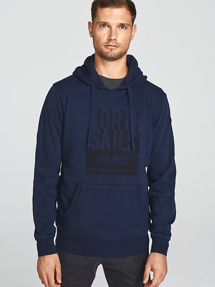 slub cotton hoodie