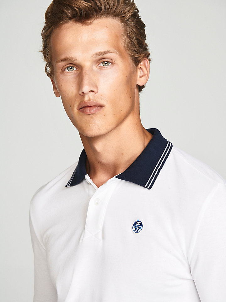 brushed cotton polo shirts