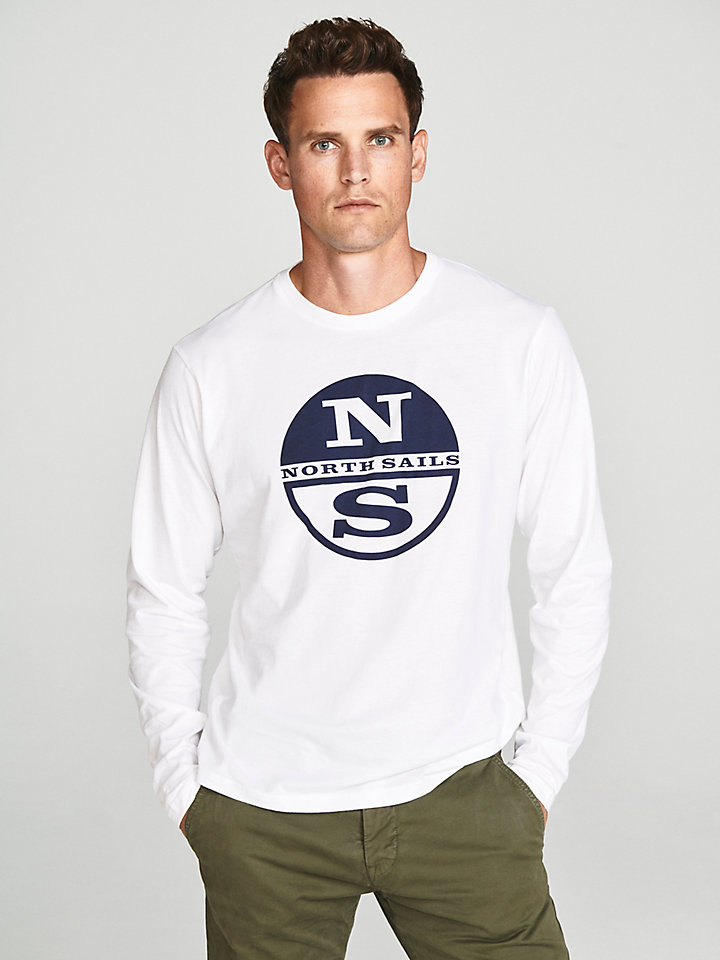NORTH SAILS T-Shirt in Jersey di Cotone 