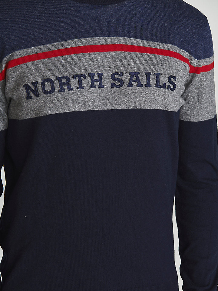 NORTH SAILS Intarsia Wool Jumper
