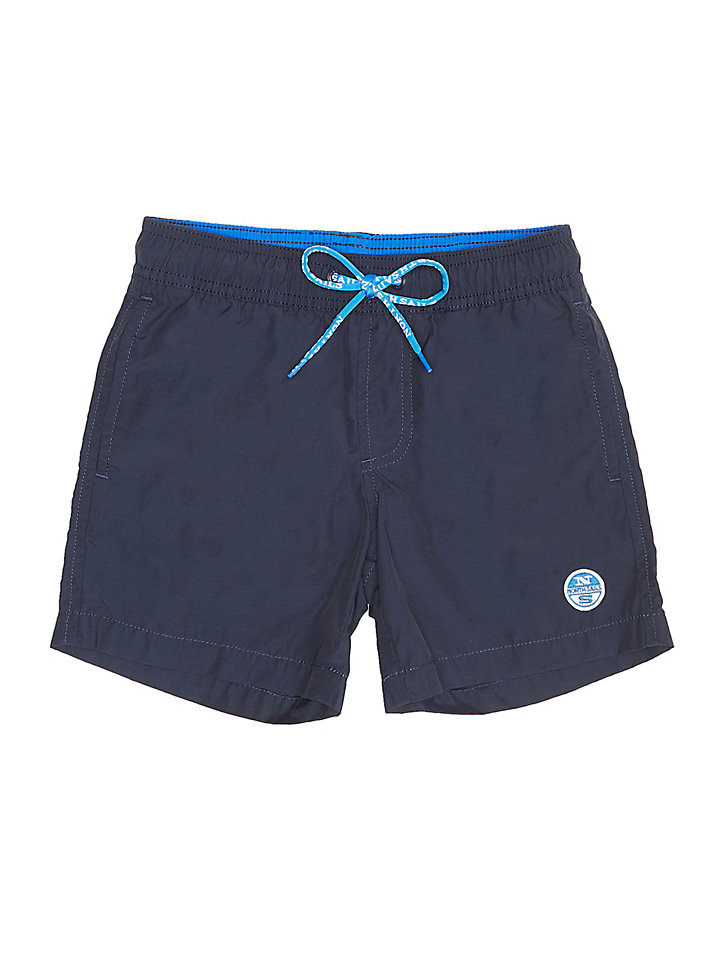 NORTH SAILS Shorts de Bain pour Hommes en Coton//Polyamide Coupe Droite /Élastiqu/ée avec Cordon de Serrage et Poches Baudrier