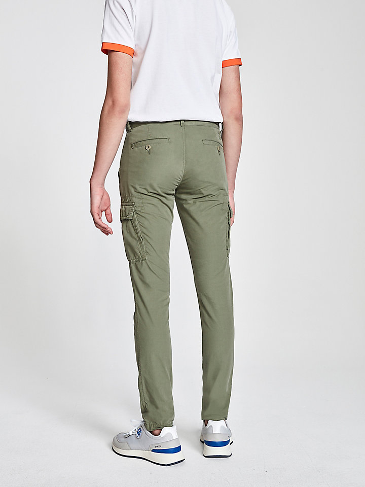 poplin cargo pants